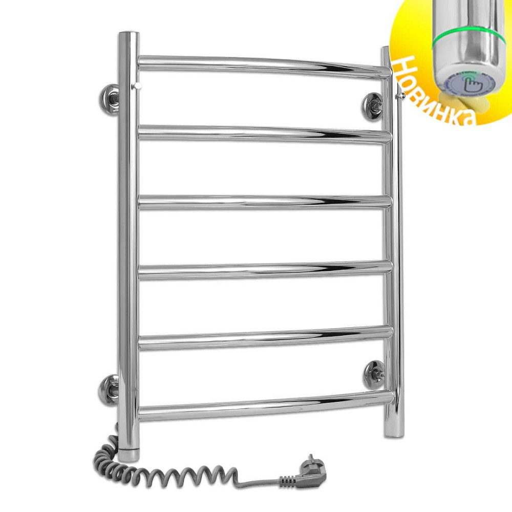 Электрический полотенцесушитель Laris Классик П6 450Х600 Э левое подключ. Киев - изображение 1