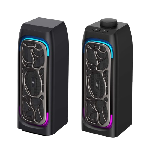 Ігрові колонки 2.0/Soundbar SK215 5W USB+Bluetooth чорний Havit Житомир - фото 3