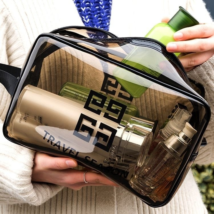 Прозрачная сумка-косметичка travel 20см Винница - изображение 1