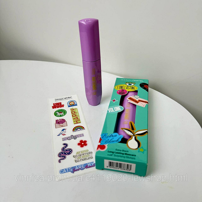 Туш для вій Pastel Show Your Look Mascara 24 години стійкості Чернівці - фото 5