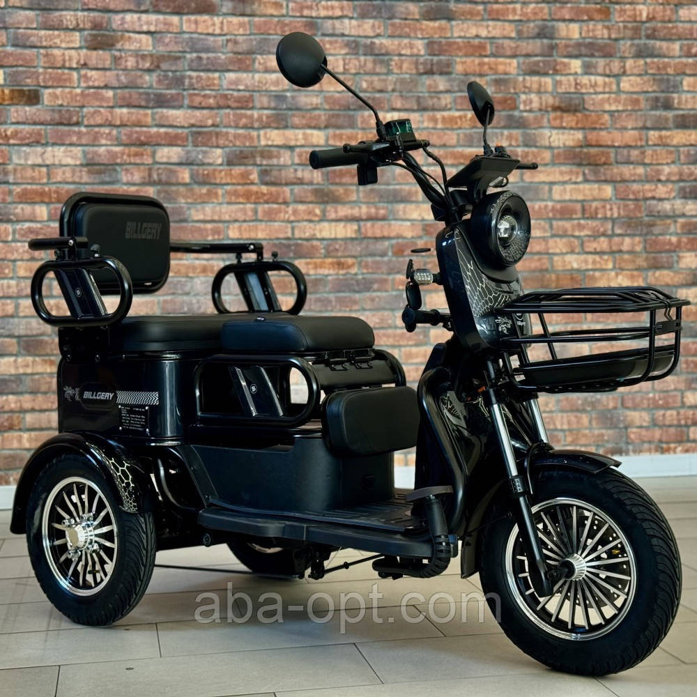 Трицикл Електричний з кузовом CORSO PROTEX S 1200W-72V-23Ah шини 10«-10» купити в інтернет-магазині Одеса - фото 9