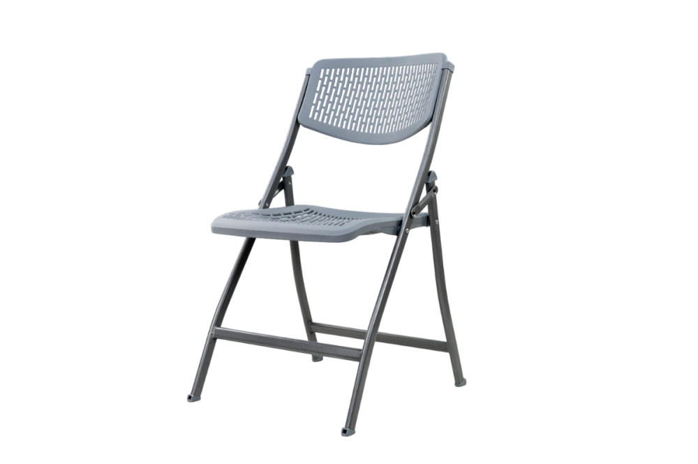 Стілець розкладний Ізі, сірий Київ - фото 1