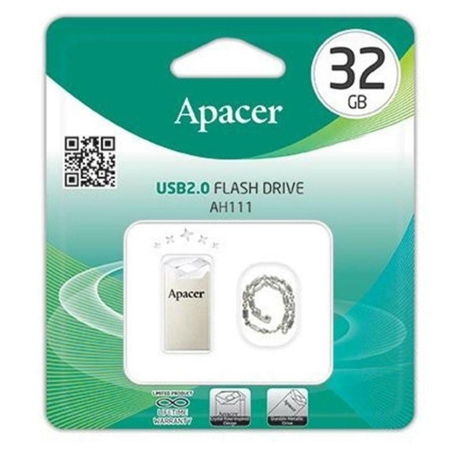 Флешка Apacer USB 2.0 AH111 32GB crystal AP32GAH111CR-1 Одесса - изображение 2