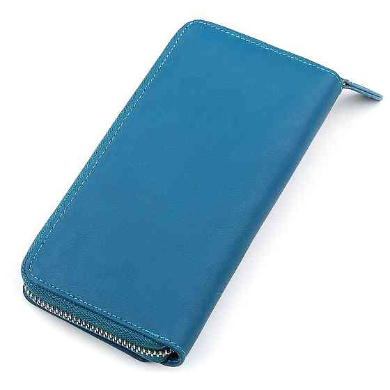 Кошелек женский оригинальный Голубой (Boston) Киев