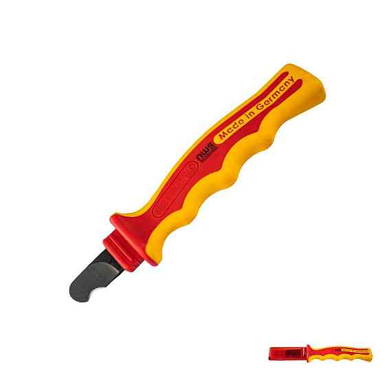 Ніж для знімання ізоляціі, NWS L=190 мм, ізольований 1000 V Одеса