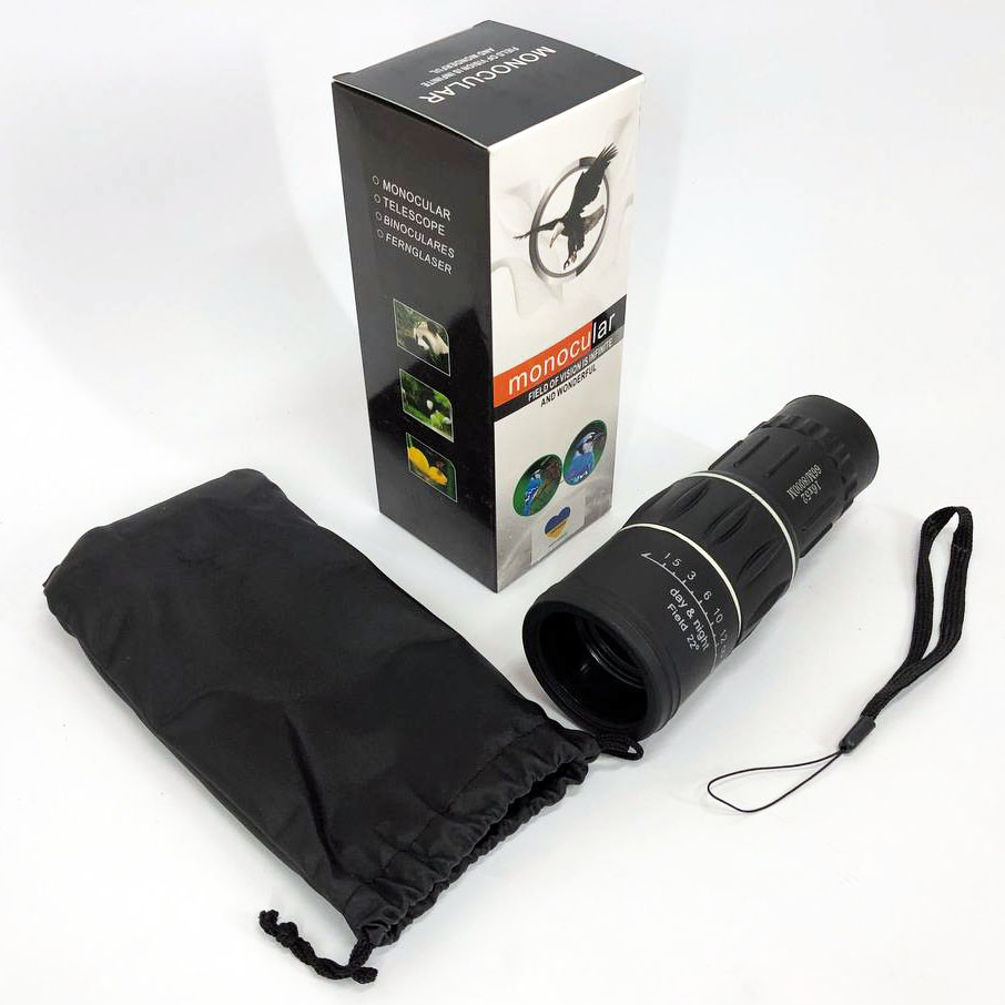 Монокуляр Bushnell 16x52 PowerView монокль, Бушнел, подзорная труба с чехлом IJ-50 Киев - изображение 5