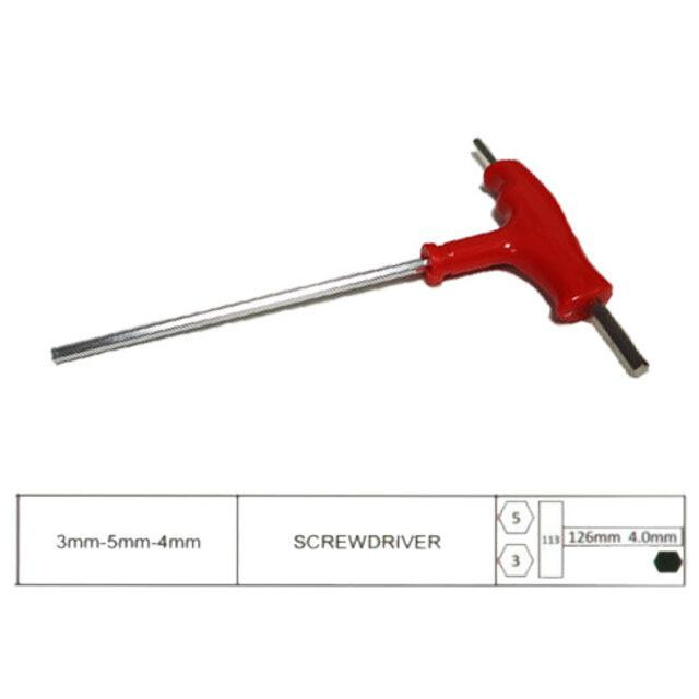 Шестигранный ключ (тройник) 3/5/4 мм Мукачево - изображение 3