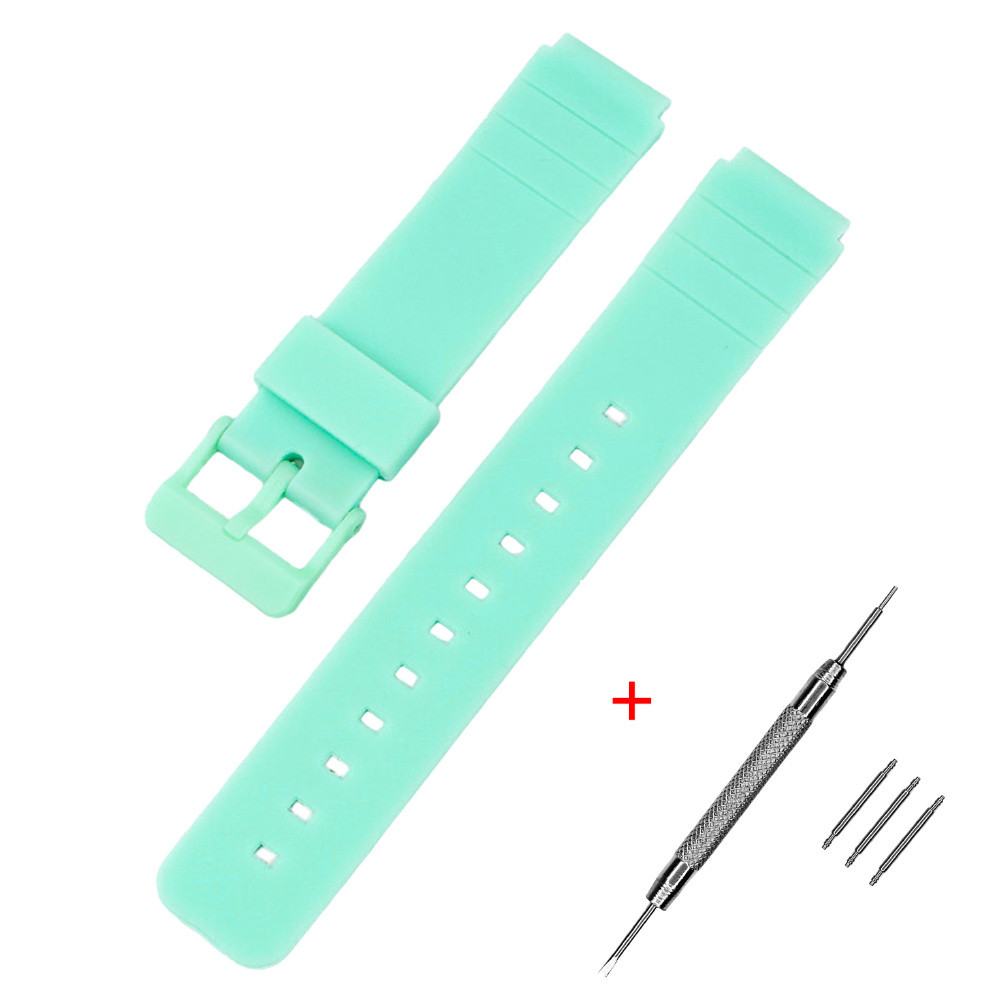 Ремінець для Casio MQ-24 All Light Green SBR Київ - фото 1