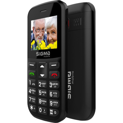 Мобильный телефон Sigma Comfort 50 EASY TYPE-C Black (4827798585214) Винница - изображение 5