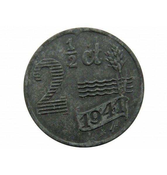 Монета 2,5 цента. 1941 рік, Нідерланди. (Цинк). Полтава - фото 1
