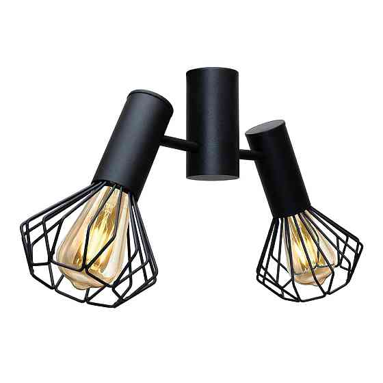 Люстра потолочная MSK Electric Diadem под две лампы Е27 NL 22154-2 BK Одесса