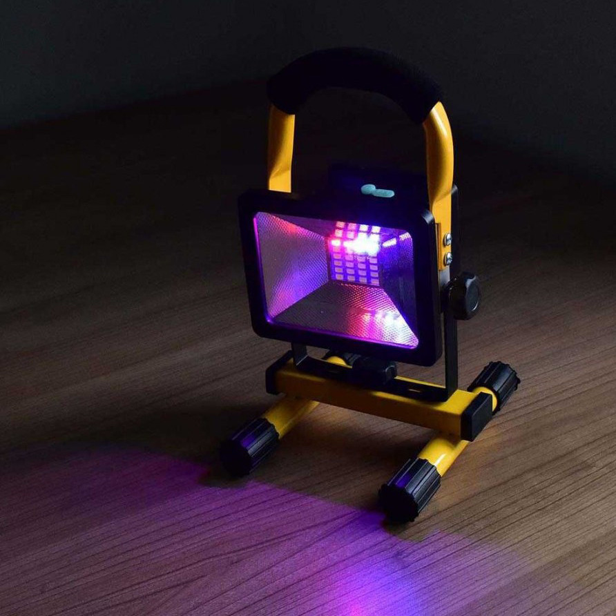 Портативный аккумуляторный светодиодный прожектор 2400 Лм Watton WT-329 30 Вт фонарь на подставке+ПОДАРОК Каменец-Подольский - изображение 8