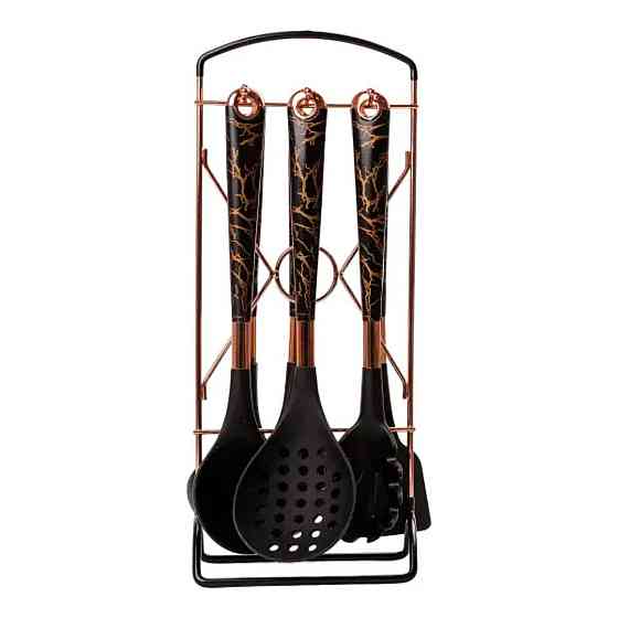 Набор кухонных принадлежностей на подставке 6 шт. Киев