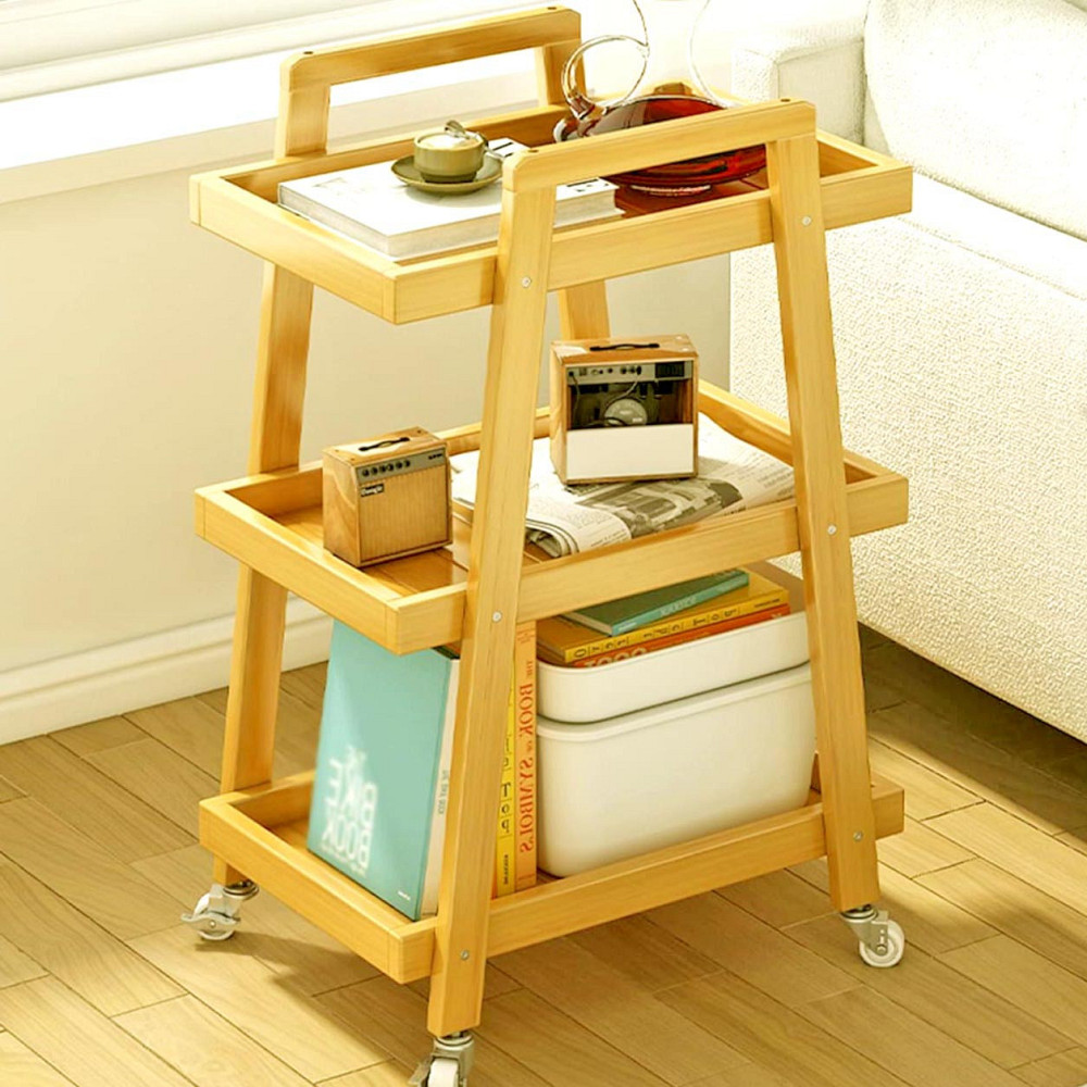 Етажерка для ванної на коліщатах "Одарін" каррі Миколаїв - фото 1