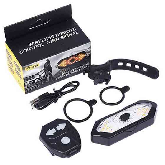 Ліхтарик-мигалка для велосипеда FY-1820, Велосипедний ліхтар із захистом від вологи ES-80 Львів