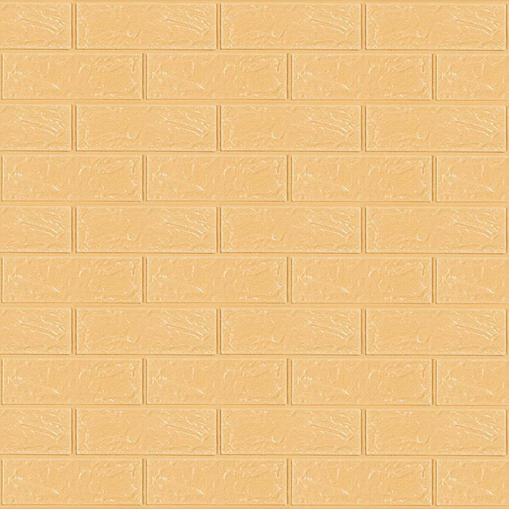 Самоклеющаяся 3D панель в рулоне 3080x700x3мм Бежевый Кирпич (R009-3) SW-00001394 Киев - изображение 2