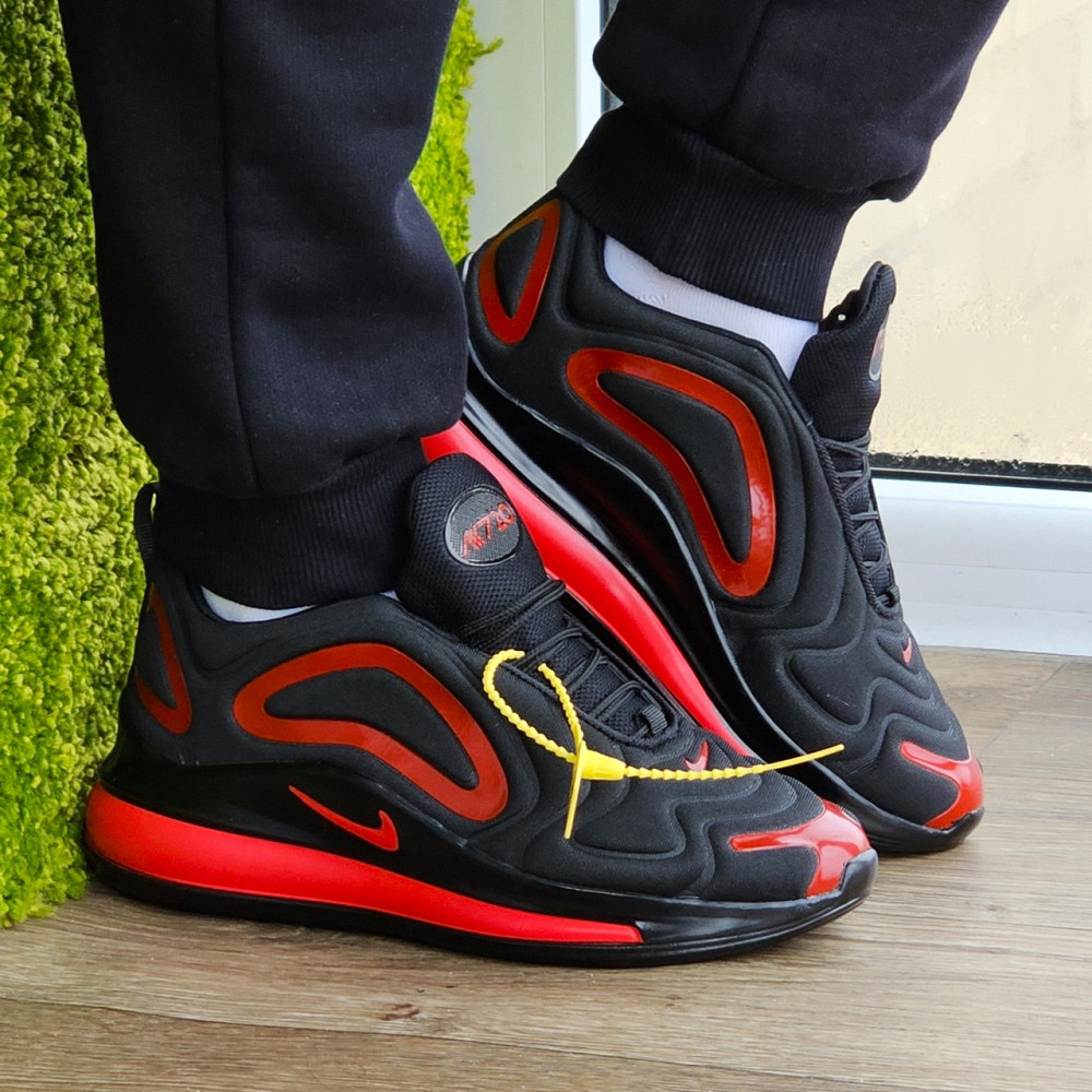 Кроссовки Nike 720 Черные и Красные Женские с Амортизацией Найк (размеры: 37) Видео Обзор Днепр - изображение 4