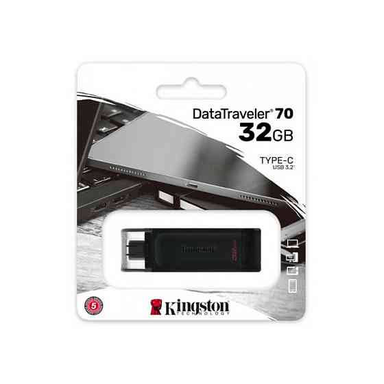 Flash Kingston USB 3.2 DT 70 32GB Type-C Київ
