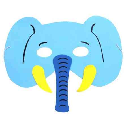 Дитяча маска Слон one size блакитний Київ