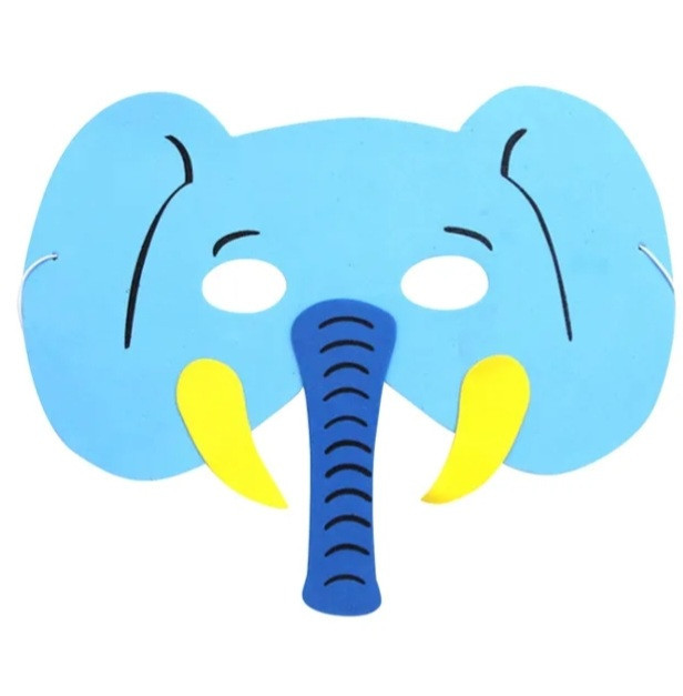 Детская маска Слон one size голубой Киев - изображение 1