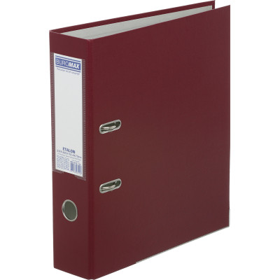 Папка - регистратор Buromax Etalon A4 75 мм Бордовый (BM.3015-13c) Винница - изображение 1