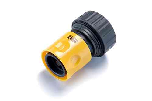 Конектор швидкознімний з аквастопом 1/2 для шлангу 3/4 СИЛА Київ