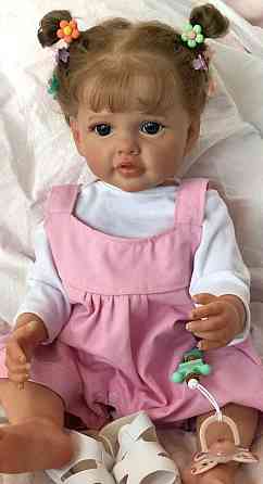 Реалистичная Кукла Реборн 55 см Девочка Элла. Харьков