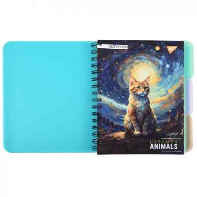 Блокнот Yes А4 Dreamer animals 144 аркуша пластикова обкладинка (681972) Вінниця
