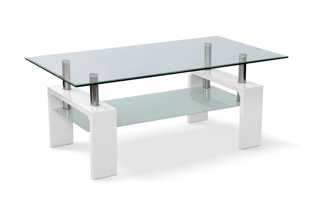 Стіл журнальний Кватро XS-3021, білий Киев - изображение 2