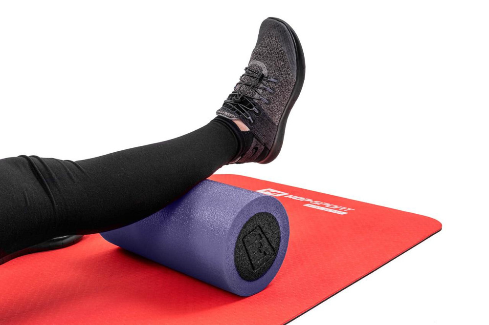 Масажний ролик (валик, роллер) EPE 30см Hop-Sport HS-E030YG фіолетовий Київ - фото 3