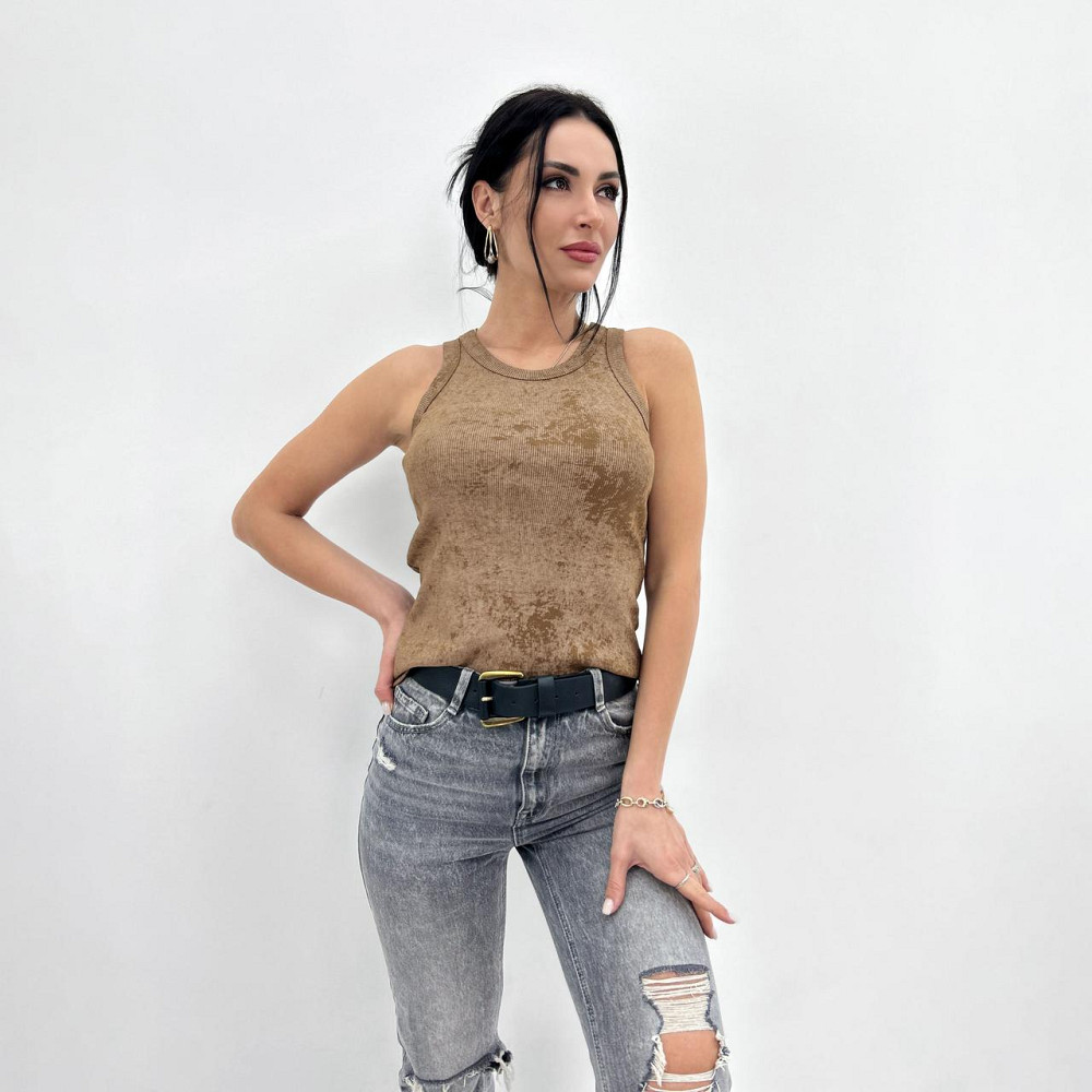 Трикотажная женская майка тай-дай Design Киев - изображение 3