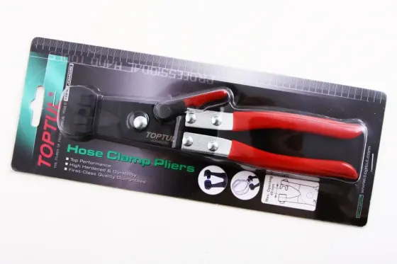 Кліщі для зняття хомутів прямі 215м Toptul Вінниця