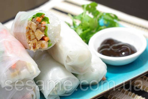 Рисовая бумага для спринг-роллов Rice Paper TUFOCO 30+л д.22см 340г Харьков - изображение 5