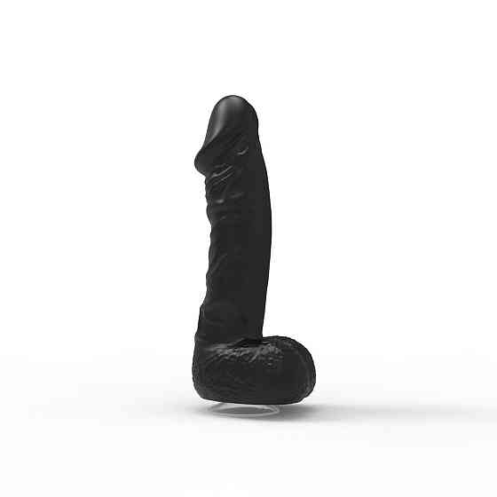 Крафтове мило-член із присоскою Чистий Кайф LARGE Black, натуральне Sex Aura Київ
