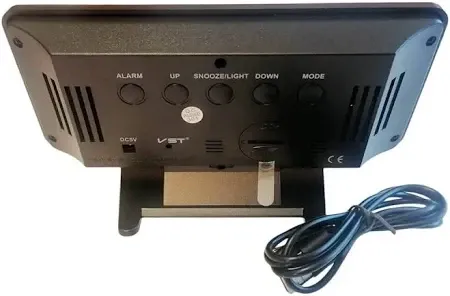Настільний цифровий годинник VST-888H з RGB підсвічуванням від USB і функцією будильника, стильний і Одеса - фото 9