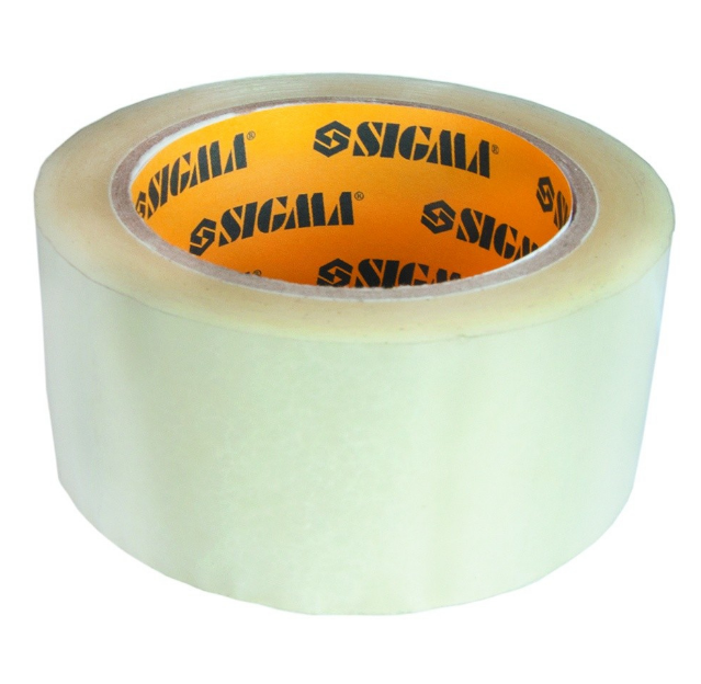 Скотч пакувальний 45 мм*500м 42 мкм прозорий SIGMA Житомир - фото 1