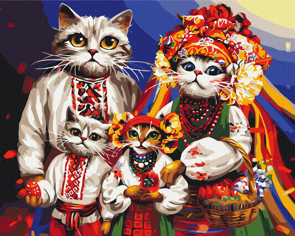 Котяча сім'я © Мариянна Пащук Київ - фото 1