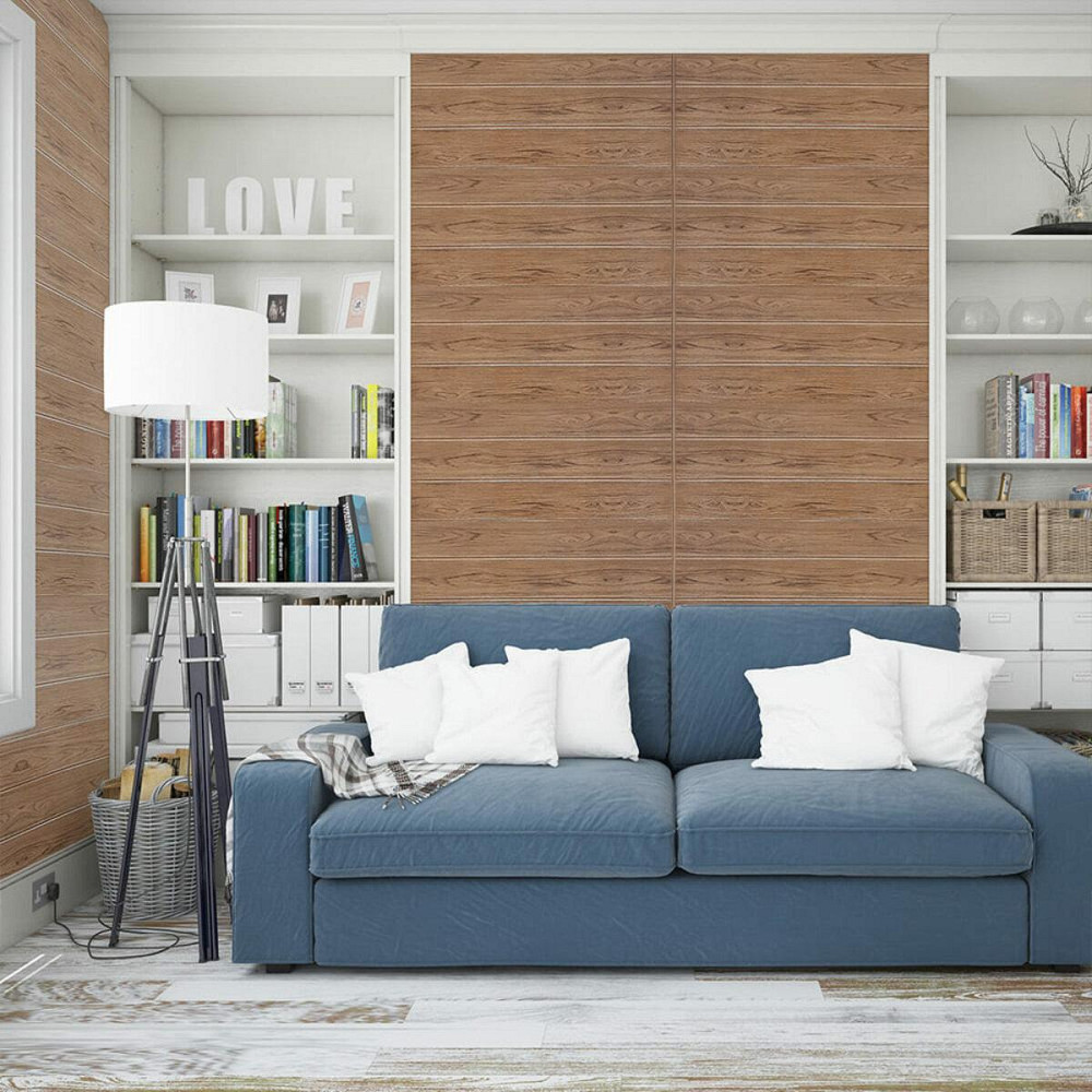 Самоклеющаяся 3D панель под светлый дуб 2800х700х3мм SW-00001770 Киев - изображение 6