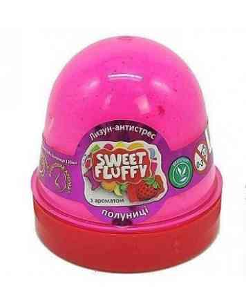Лизун-антистрес TM Mr.Boo Crunchy slime Полуниця 120г., шт Київ