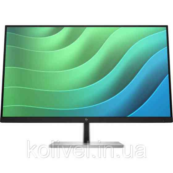 TFT 27" HP E27 G5, FHD, IPS, 75 Гц, HDMI, DP, USB, HAS, Pivot, чорний з срібним (6N4E2AA) Київ