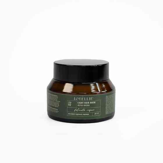 Легка кремова маска Делікатне відновлення Light Hair Mask Delicate Repair LOVELLIE 50 мл Вінниця