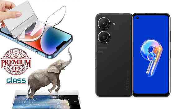 Полиуретановая пленка Asus Zenfone 9, Premium, толщина 0,2 мм Киев