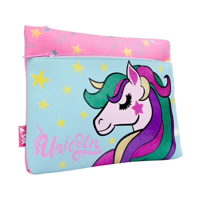 Пенал Yes TW-01 Unicorn органайзер мягкий (532945) Винница - изображение 1