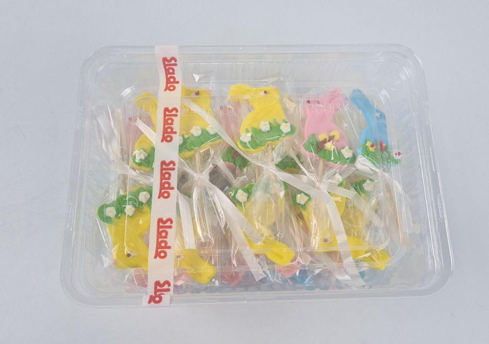 Кондитерское украшение Сахарный Пасхальный Зайчик 4см  (1 шт) Харків - фото 2