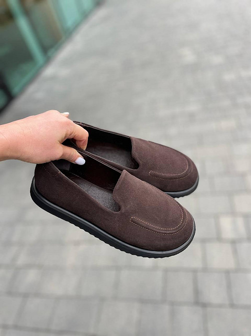 Zemira Балетки жіночі M.KRAFT T-79 коричневі (весна-осінь, замша натуральна) (5789) Коломыя - изображение 10