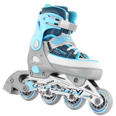 Роликові ковзани Action Kire Блакитні 33-36 (PW-126B-13-2BLUE/33-36) Вінниця - фото 8