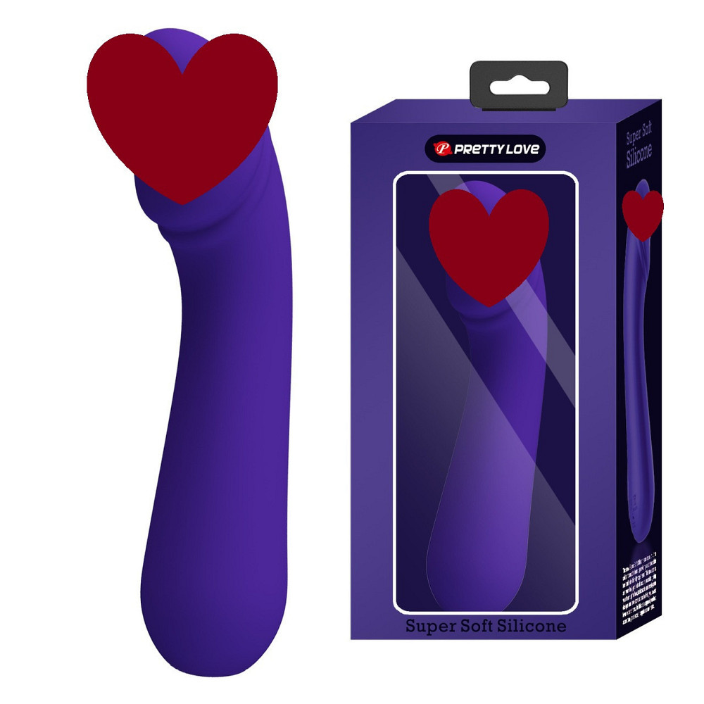 Вибратор для точки G Pretty Love Cetus фиолетовый, 15 х 3.5 см Sex Aura Киев - изображение 1