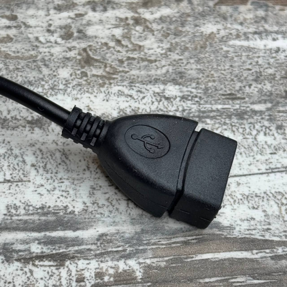 Кабель USB OTG MicroUSB – USB переходник 14 см, адаптер для подключения флешки, мыши, клавиатуры, планшета Киев