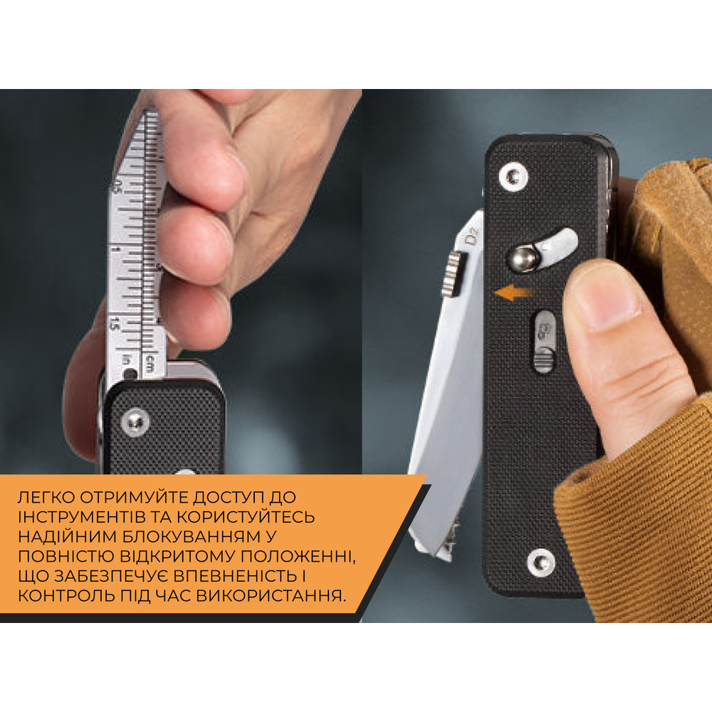 Мультитул Roxon Flex Companion S503G чорний Киев - изображение 17