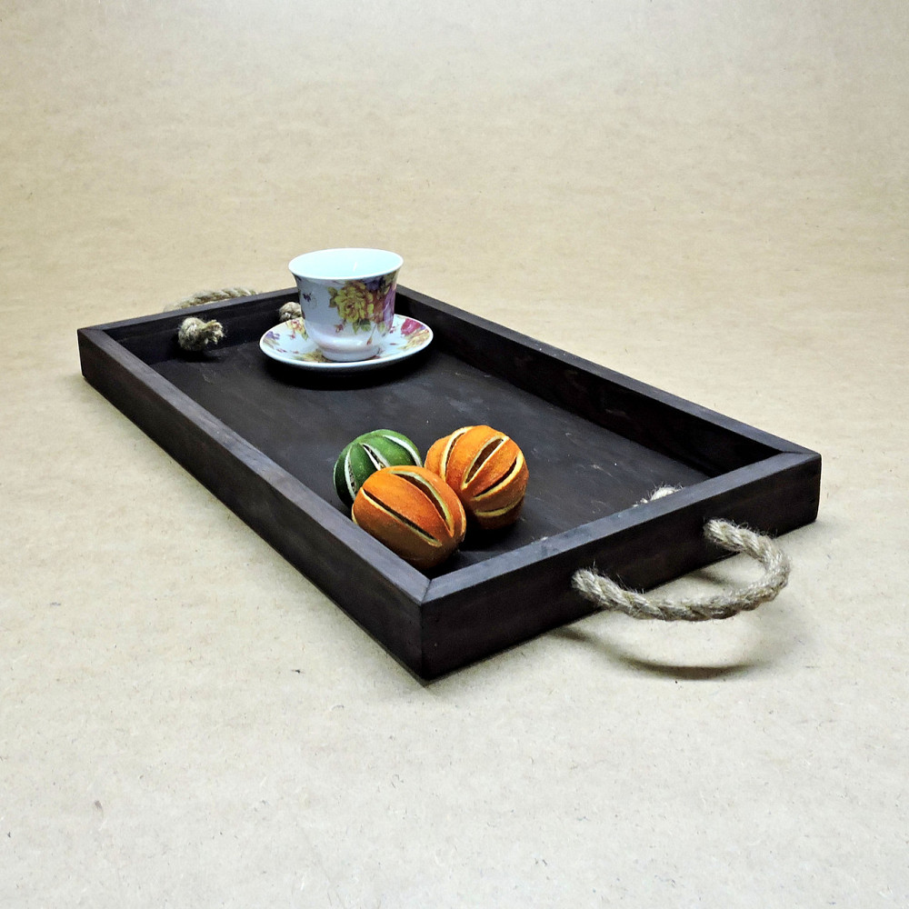 Піднос дерев'яний "Шарлеруа 50х27" венге Миколаїв - фото 3